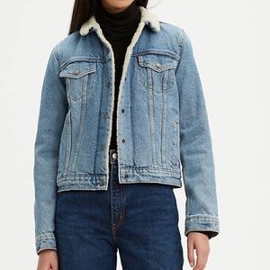 Levi’s Women’s Original Sherpa Denim Jacket